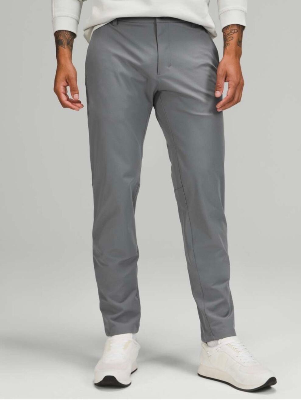 Lululemon Commission Pant Classic Warpstreme in Asphalt Grey Size 40